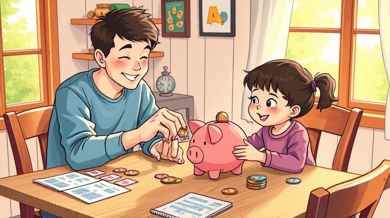 Educação Financeira para a Família: Ensine Seus Filhos a Valorizar o Dinheiro