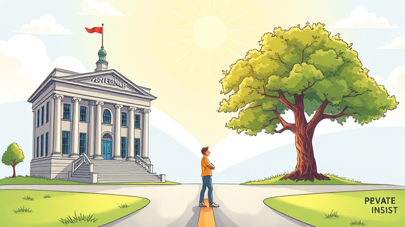 Previdência Pública vs. Privada: Entenda as Diferenças e Escolha o Melhor